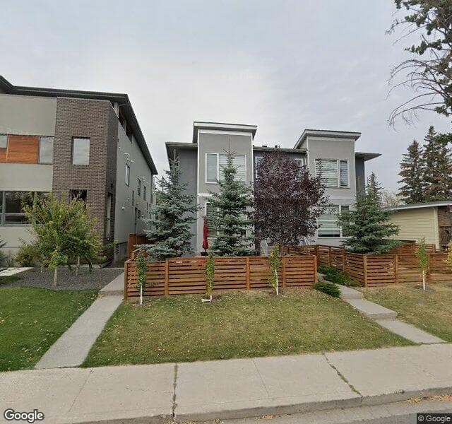 Street view of 1-1917 27 Street SW, Calgary