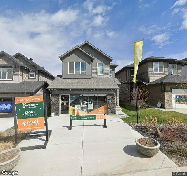 Street view of 4458 Kinsella Green SW, Edmonton