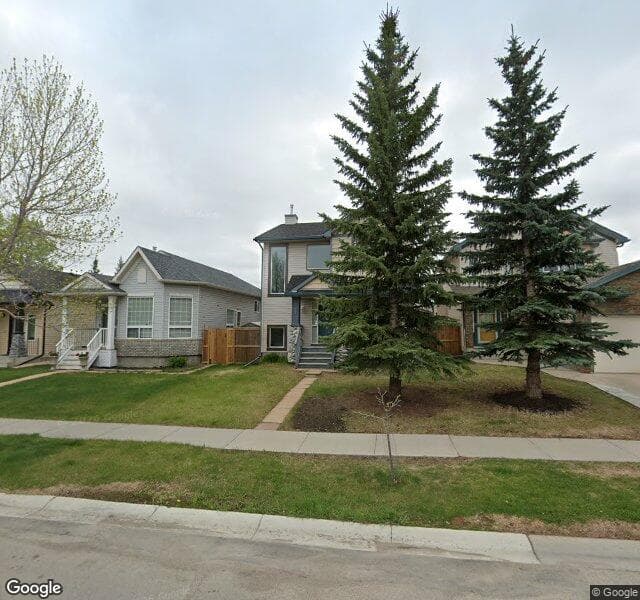 Street view of 23 Everstone Boulevard SW, Calgary