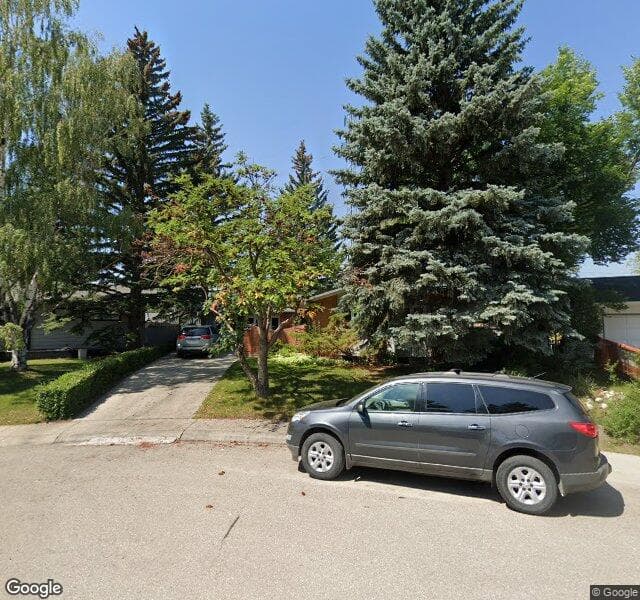 Street view of 6419 Laurentian Way SW, Calgary
