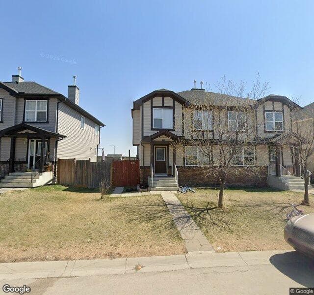 Street view of 83 Saddlebrook Common NE, Calgary
