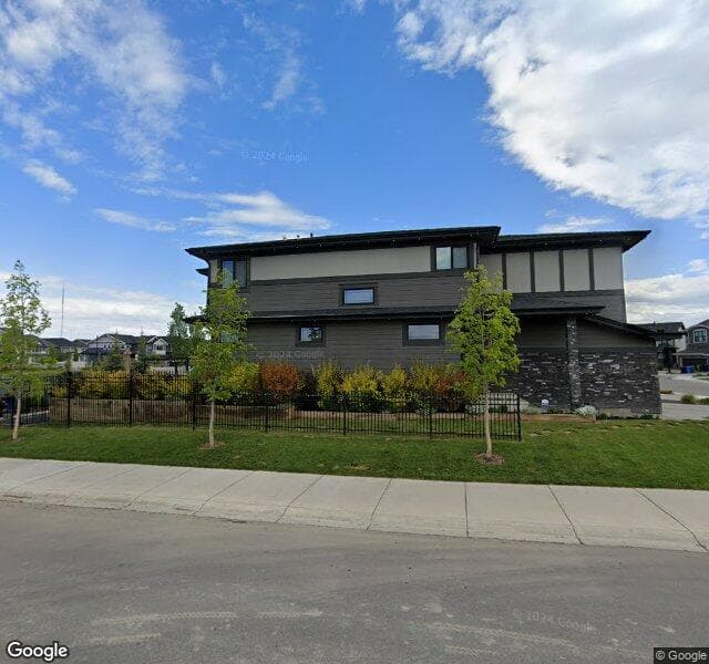 Street view of 5 W Grove Mews SW, Calgary