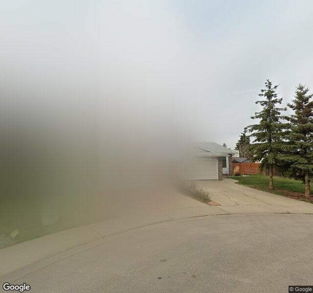 Street view of 5816 186 Street NW, Edmonton