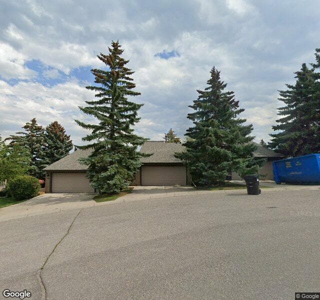 Street view of 22 Coach Manor Terrace SW, Calgary