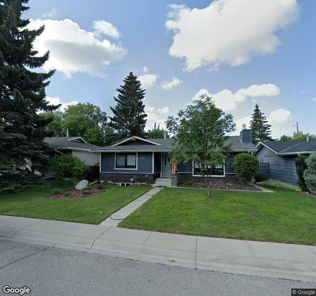 Street view of 196 Lake Adams Crescent SE, Calgary