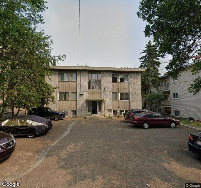 Street view of 8-10515 80 Avenue NW, Edmonton