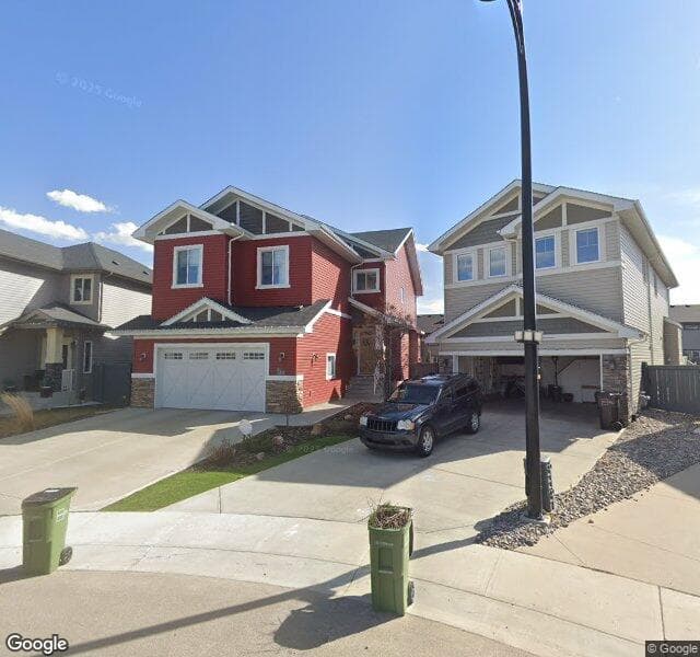 Street view of 7812 Getty Wynd NW, Edmonton