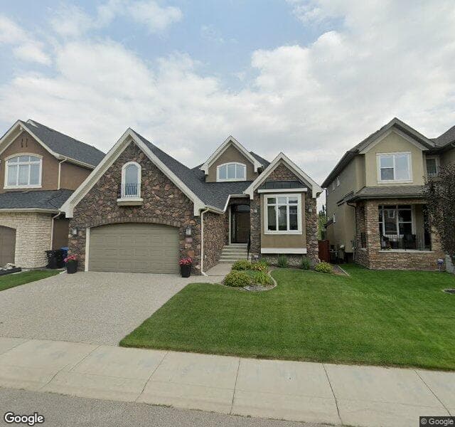 Street view of 283 Tuscany Estates Rise NW, Calgary