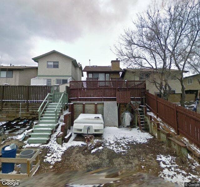 Street view of 34 Beacham Rise NW, Calgary