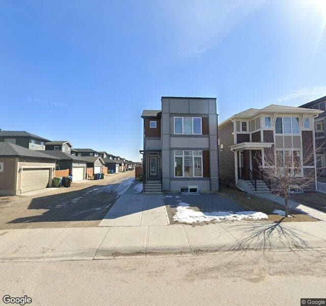 Street view of 1132 Cornerstone Street NE, Calgary