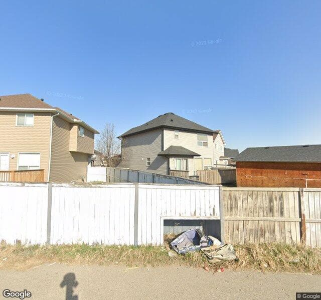 Street view of 40 Saddlecreek Terrace NE, Calgary