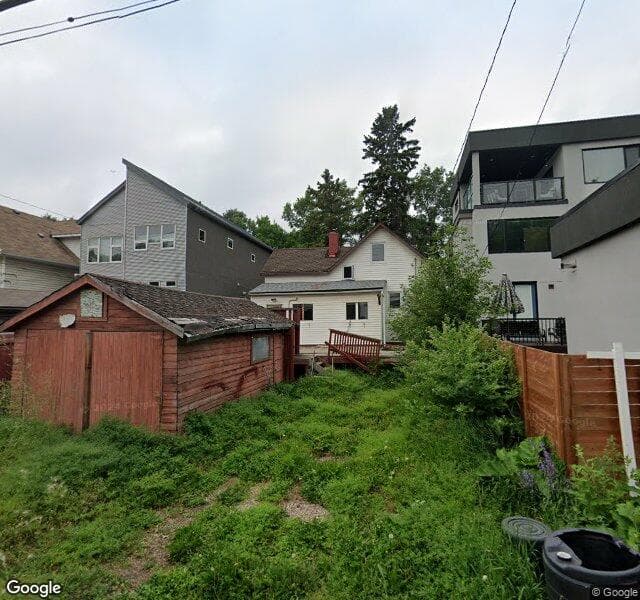 Street view of 9621 101 Street NW, Edmonton