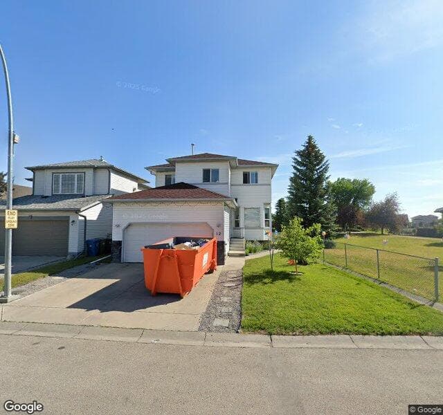 Street view of 12 Appleglen Park SE, Calgary