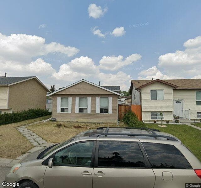 Street view of 52 Falton Close NE, Calgary