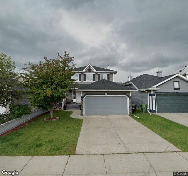 Street view of 51 Bridlepost Green SW, Calgary