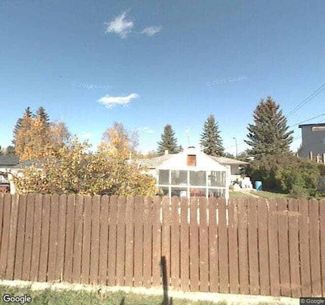 Street view of 4539 70 Street NW, Calgary