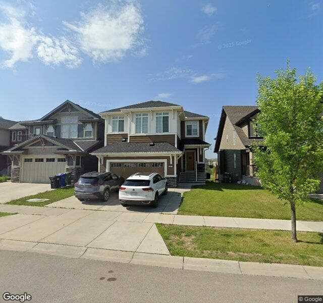 Street view of 285 Auburn Bay Avenue SE, Calgary