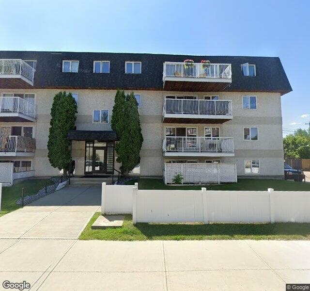 Street view of 102-10315 86 Avenue NW, Edmonton