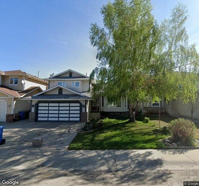 Street view of 103 Sandringham Close NW, Calgary