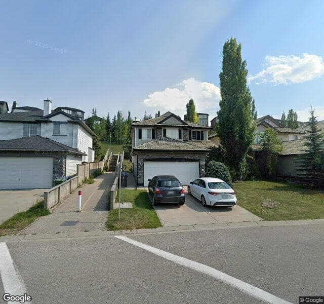 Street view of 7812 Springbank Way SW, Calgary