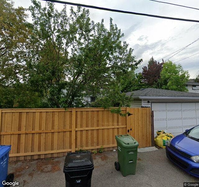 Street view of 4232 40 Street NW, Calgary
