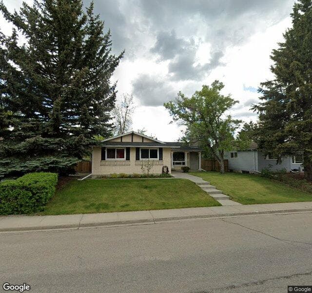 Street view of 2231 Palliser Drive SW, Calgary