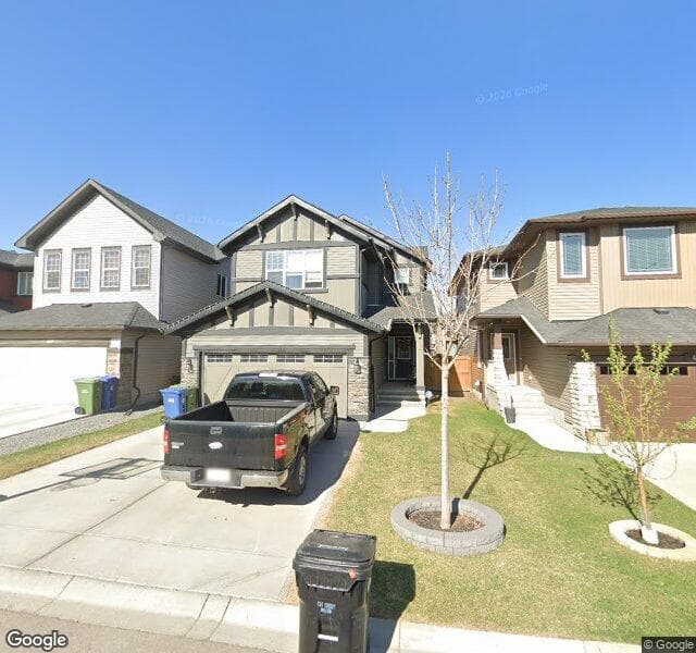 Street view of 45 Evansfield Park NW, Calgary