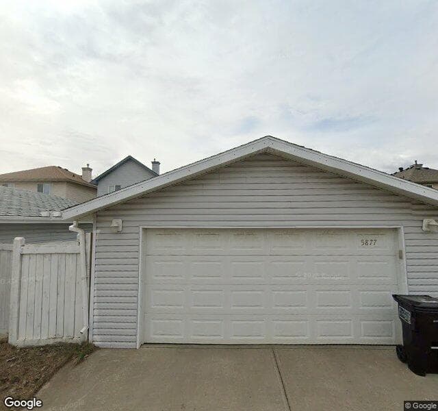Street view of 5877 Sutter Place NW, Edmonton