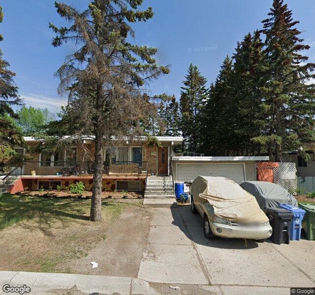 Street view of 5208 32 Avenue NW, Calgary