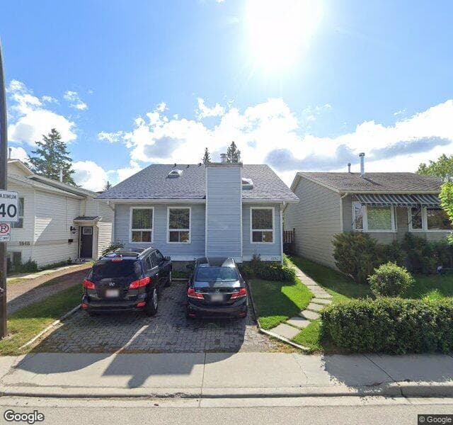 Street view of 1652 47 Street SW, Calgary
