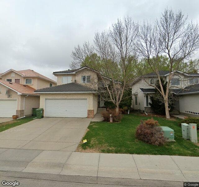 Street view of 59 Hamptons Heath NW, Calgary