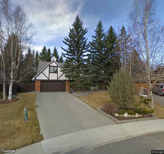 Street view of 3425 Lake Court SW, Calgary