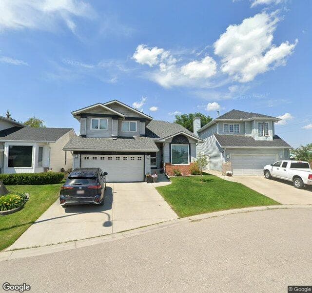 Street view of 222 Douglasbank Green SE, Calgary