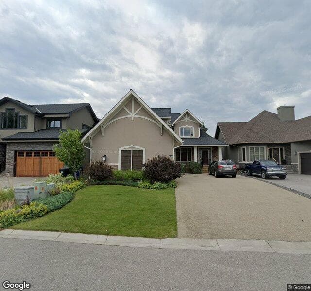 Street view of 25 Aspen Meadows Heath SW, Calgary