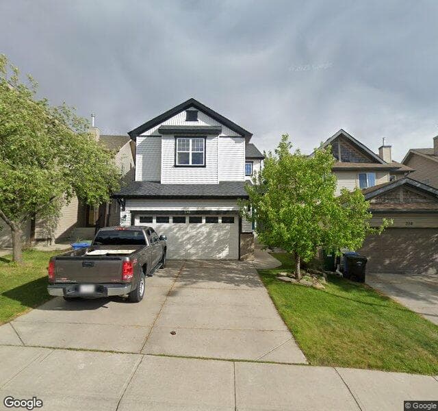 Street view of 232 Evansbrooke Way NW, Calgary