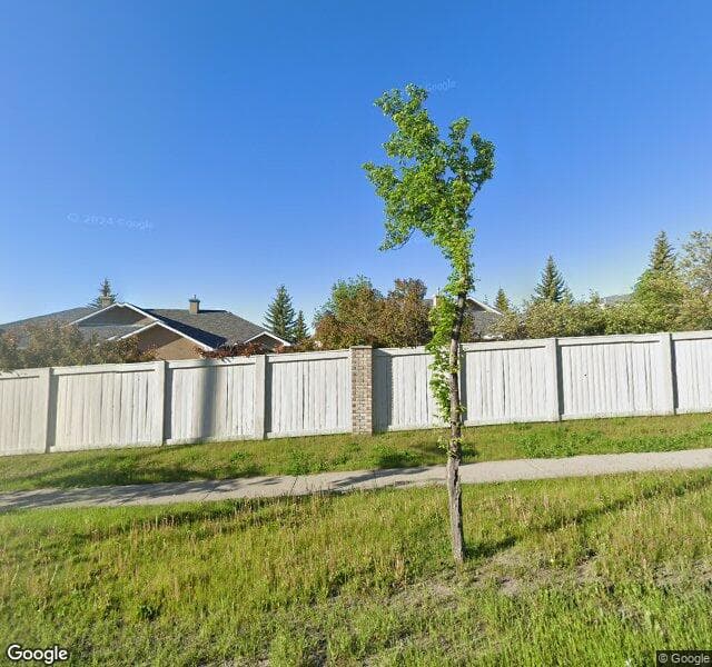 Street view of 332 Signature Court SW, Calgary