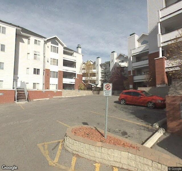 Street view of 117-20 Sierra Morena Mews SW, Calgary