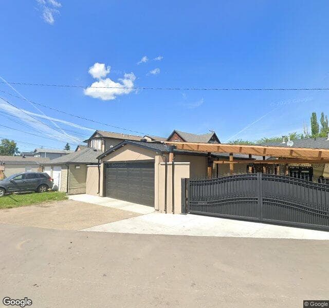 Street view of 9321 106A Avenue NW, Edmonton