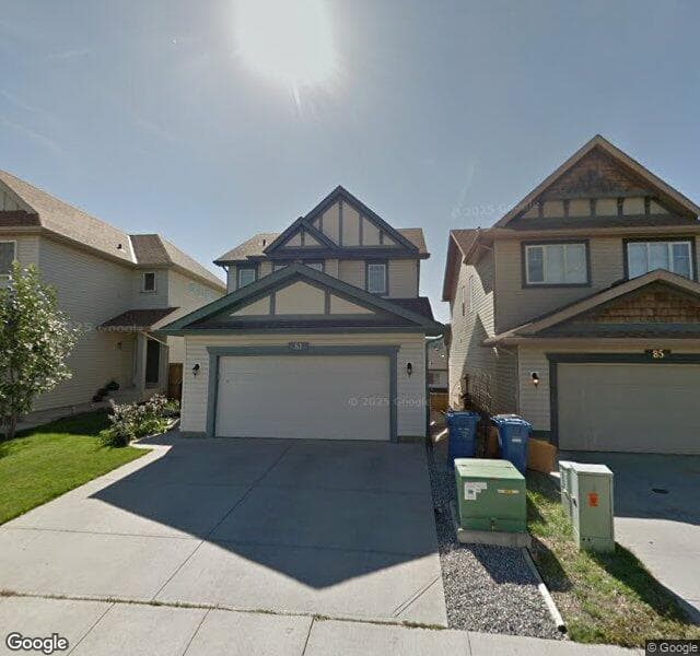 Street view of 81 Evansbrooke Way NW, Calgary