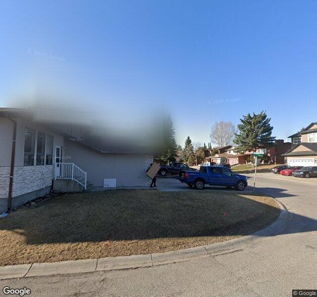 Street view of 3 Castlebury Way NE, Calgary