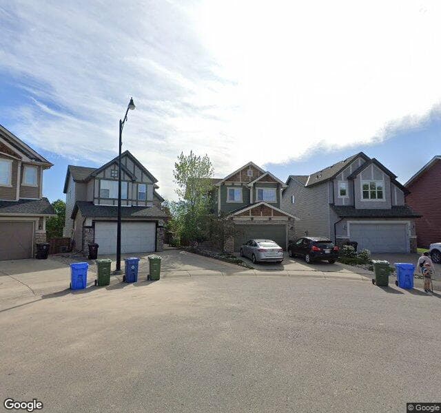 Street view of 32 Aspen Hills Court SW, Calgary