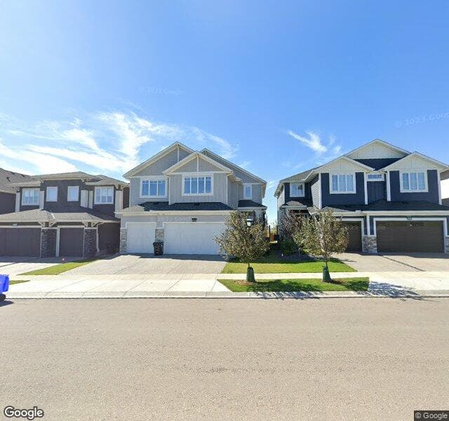 Street view of 123 Aspen Summit Boulevard SW, Calgary