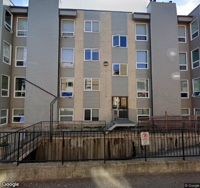 Street view of 45-10172 118 Street NW, Edmonton