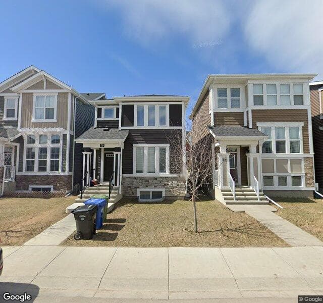 Street view of 19 Red Embers Lane NE, Calgary