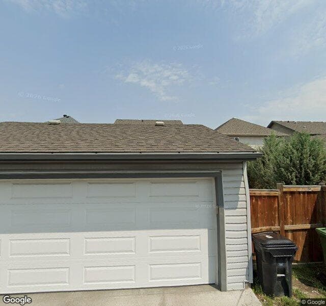 Street view of 44 Prestwick Close SE, Calgary