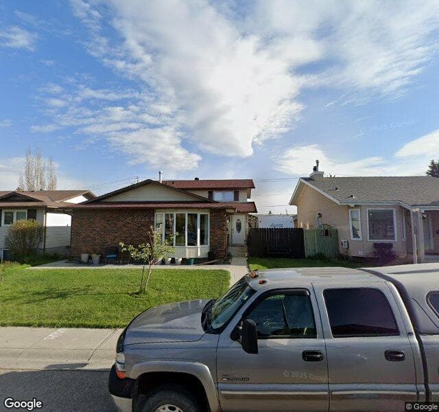 Street view of 244 Templevale Road NE, Calgary