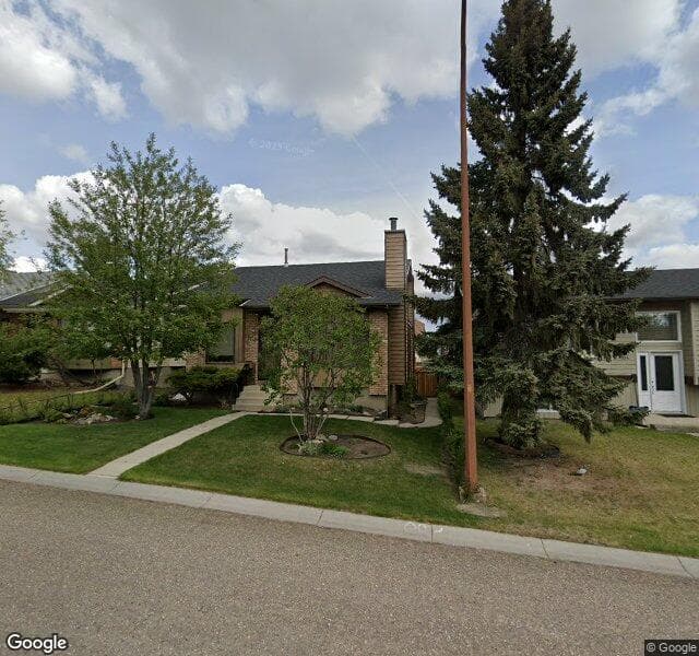 Street view of 100 Macewan Meadow Crescent NW, Calgary