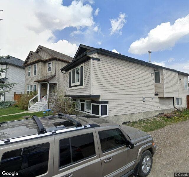 Street view of 144 Covepark Close NE, Calgary