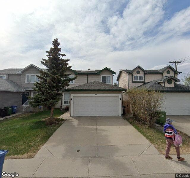Street view of 89 Coverdale Road NE, Calgary