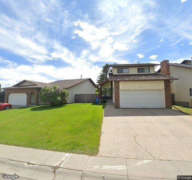 Street view of 3512 Fonda Way SE, Calgary